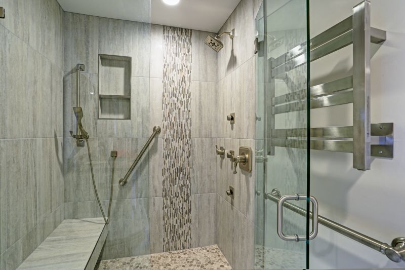 Walk-In Shower with Modern Fixtures